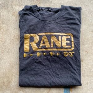 Rare Vintage 90s Rane DJ Mixer Trance EDM Rap Hip Hop Shirt